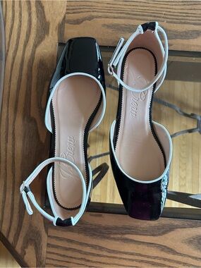 J. Crew Anya ballet flats patent leather